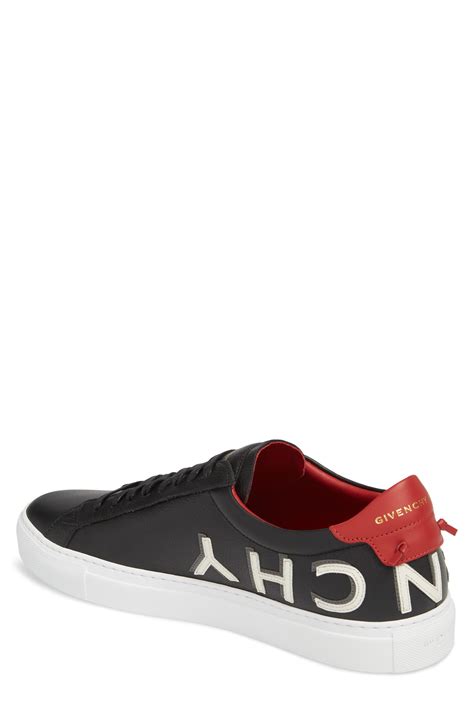 givenchy low sneaker sizing|givenchy black and red shoes.